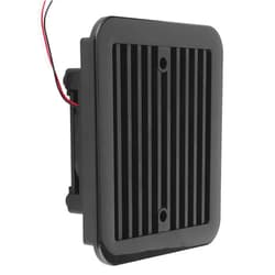 Yuecoom Ventilation 12V 4W Cooling Fan with Shutters Vent One‑Way Side Strong Wind Air Exhaust Accessories for