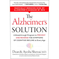 By Dean Sherzai (Author), Ayesha Sherzai (Author) The Alzheimer's Solution: A Revolutionary Approach to Prevent and Reverse Alzheimer's, Offering Hope Through Groundbreaking Science and Personalized Treatment Plans