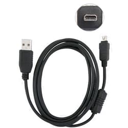 FCD TRUST USB Cable for Sony Camera Cybershot DSC-H200 DSC-H300 DSC-W370 DSC-W800 DSC-W830 DSC-W310 DSC-W330 DSC-W180 DSC-W630 DSC-W650 DSC-W670 DSC-W710 DSC-W810 DSC-S950 DSC-S980