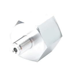 Yuecoom CO2 Regulator Adapter, Aluminum CO2 Regulator Decompression Meter Adapter Connector Fitting Accessories for Homebrew Beer (3/8 to CGA320)