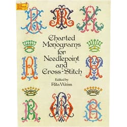 Rita Weiss Charted Monograms for Needlepoint and Cross-Stitch (Dover Crafts: Embroidery & Needlepoint)