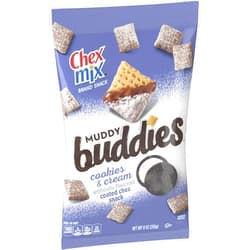 Chex Mix Muddy Buddies, Cookies and Cream Snack Mix, 9 oz