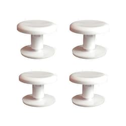 DOGNNAK 4-Pack Replacement Rivets Large Beach Bag Straps Button Repair Rivet Rubber Tote Bag Handles Buckle Accessories Standard and Oversized XL Pool Bag for Women