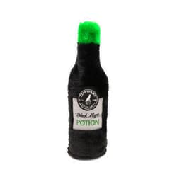 ZippyPaws - Happy Hour Crusherz Water Bottle Halloween Dog Toys - No Stuffing, Crunchy - Black Magic Potion