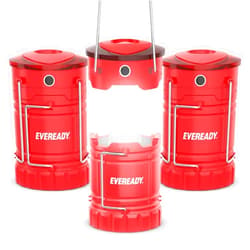 Eveready LED Camping Lantern 360 PRO (3-Pack), Super Bright Tent Lights, Rugged Water Resistant LED Lanterns, 100 Hour Run-time (Batteries Included)