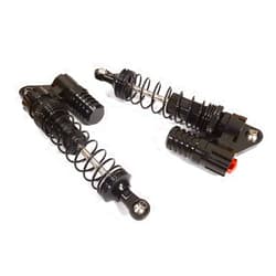 Integy RC Model C29386BLACK Billet Machined Piggyback Shock(2) for 1/10 Size Off-Road Scale Crawler(L=95mm)