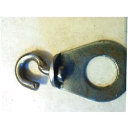 Montree Shop Heavy Duty Rebar Stake Swivels (1 dz with Rivets) Traps Trapping trapline Needs