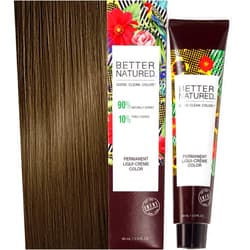 Permanent 5N Light Natural Brown Hair Color Dye - Naturally-derived, Vegan & 100% Gray Coverage that Lasts up to 8 Weeks