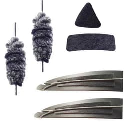 Gemilla Archery Bow Silencers Set Bow String Silencer Arrow Rest Plate Bow Limb Silencers Recurve Bow Accessories for Traditional Long Bow