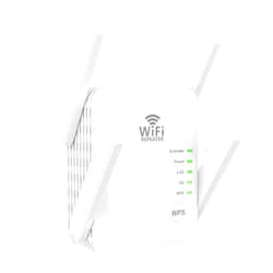 BIGtec 2023 Release WiFi 6 Dual Band WiFi Extender Signal Booster for Home, WiFi Booster Covers up to 8000sq.ft and 45+ Devices, 2.4&5GHz Dual Band WPS Signal Amplifier Internet Repeater with Ethernet Port