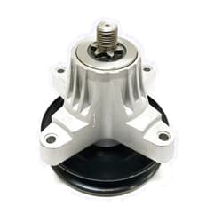 MTD Cub Cadet Yard Man (Aftermarket) Thicker housing Spindle with Pulley - Compatible with: MTD Cub Cadet Yard Machine Spindle 618-0268, 918-0268, 618-0428, 918-0428, 618-0428A, 918-0428A, 918-0428B