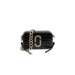 Marc Jacobs Women's Snapshot Croc Embossed Camera Bag