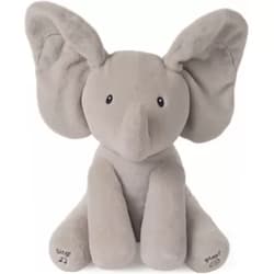 GUND Baby GUND Animated Flappy The Elephant Stuffed Animal Plush, Gray, 12