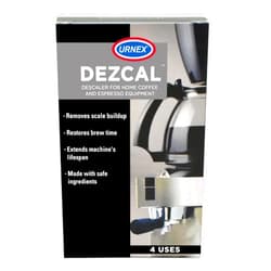 Urnex Descaling Powder Solution - 4 Uses - Activated Scale Remover for use with Keurig 1.0/2.0, Home Coffee and Espresso Machines, Kettles, Garment Steamers