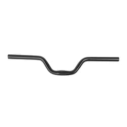 TOPINCN Bar Riser, Aluminum Alloy Flat Extra Long Handlebar Fixed Gear Riser 25.4mmx 520mm (Black)