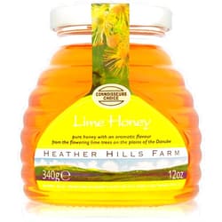 Heather Hills Farm Raw Lime Honey | Bulgarian Unfiltered & Unpasteurized Honey | Handmade Pure & Natural Honey | True Citrus Sweetness | 12Oz (340g)