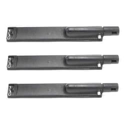 Hongso 15 13/16 Inch Cast Iron Burner Pipe Tube Kit Gas Grill Replacement Parts for Jennair 720-0061, 720-0062, 720-0063, Nexgrill 720-0671, 720-0165, Charbroil Gas Grill Models, 3-Pack