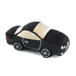 Haute Diggity Dog Furcedes Car Toy, Plush Designer Dog Toys with Interactive Squeaker, Stimulating Pet Enrichment, Machine-Washable & Safe Materials for All Breeds, One Size