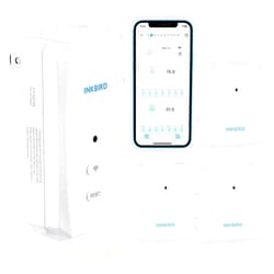 INKBIRD WiFi Thermometer Hygrometer 3 Pack with WiFi Gateway, Indoor Wireless Temperature and Humidity Sensor with App Notification Alert for Home, Greenhouse, Wine Cellar, Baby Room