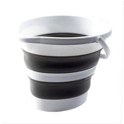 XBLDMJY Collapsible Bucket 10L,Portabl Foldable Bucket, Pail for Travel，Camping ，Beach， Space-Saving，Compact and Light.