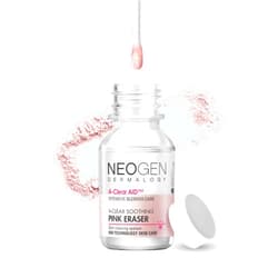 DERMALOGY by NEOGENLAB NEOGEN A-Clear Soothing Pink Eraser, Spot Care, Blemish Care, Korean Skin Care, Pink Pimple Drying Power, Calamine Powder, Nighttime Spot for Face and Skin (0.50 Fl Oz)