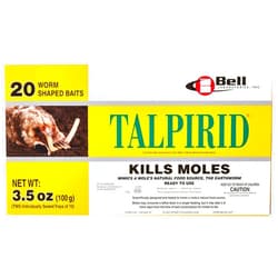 Bell Labs Bell Laboratories Talpirid 7150 Mole Bait Worms, 20 Count