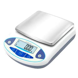 Bonvoisin Lab Scale 5000gx0.01g High Precision Electronic Analytical Balance 0.01g Accuracy Laboratory Lab Precision Scale Digital Kitchen Balance Scale Jewelry Scale Scientific Scale (5000g, 0.01g)