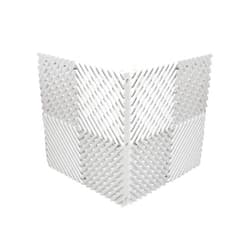 Ready Covers - Radiator Cover Heating Cabinet For Your Home And Office - Fits Most Small and Medium Size Radiators: WHITE - 30 Tiles! (30, White)