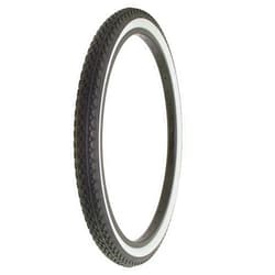 Alta Bicycle Tire Duro 26 x 2.125 Bike Thread Diamond Drizzle Style (Black/White)