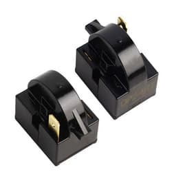 FLYPIG 2PCS QP2-4.7 1 Pin PTC 4.7G 4R7 Refrigerator Starter Relay QP2-4R7 4.7 Ohm Fridge Starter Relay for Mini Fridges Beverage Wine Beer Coolers Vinotemp Summit Whirlpool Vissani Danby Compressor
