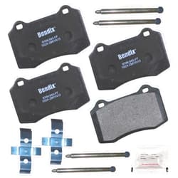 Bendix Priority1 CFM592A Semi-Metallic Rear Brake Pads for Select Models Cadillac CTS,STS,Chevrolet Camaro,SS,Chrysler 300,Dodge Challenger,Charger,Durango,Magnum,Ferrari F430,Jaguar S-Type,Super