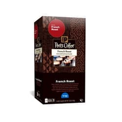 Mars Drinks PEET'S COFFEE French Roast Single Serve Freshpack for MARS DRINKS FLAVIA Brewer, 18 Packets