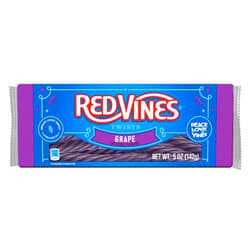 Red Vines Licorice, Grape Flavor Twists, Soft & Chewy Candy, 5oz Trays (12 pack)