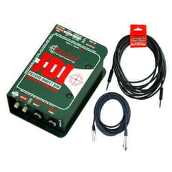Radial Engineering JDI Mk3 Passive Direct DI Box w/ 2 Cables