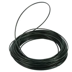 YaeGoo Stainless Steel 304 Black Wire Rope Vinyl Coated,7x7 Strand Core,1/16