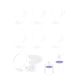 XUNICUTE Baby Bottle Caps Compatible with Lansinoh Bottles, Travel and Storage Bottle Lids Replacement, 8 Count