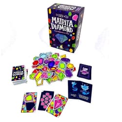 Gamewright - The Curse of The Maldita Diamond - A Fast Playing Gem of a Game - Card Game for Kids - Ages 8 and Up - Great for Family Game Night!