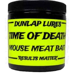 Generic Time of Death Mouse Meat Bait Dunlap Lures 8 Ounce