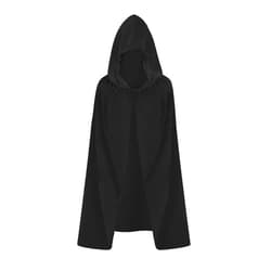 Clobeau Kids Halloween Christmas Costumes Cape Velvet Hooded Cosplay Party Cloak Wizard Robe