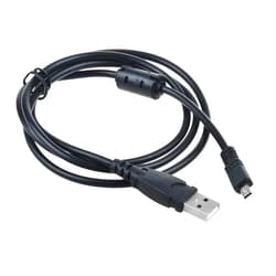 Digipartspower USB DC Battery Charger Data SYNC Cable Cord for Nikon Coolpix P100 P530 Camera
