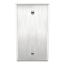 ENERLITES Blank Device Metal Wall Plate, Corrosion Resistant, Size 1-Gang 4.50