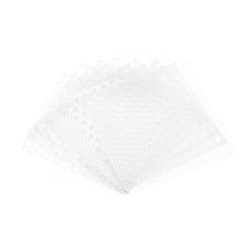 MECCANIXITY 120mm Computer Fan Filter Grills PVC Mesh Dustproof Case Cover for Computers, White Pack of 8