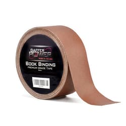 Gaffer Power Bookbinding Tape | Cloth Book Repair Tape | Brown | USA Quality | 2 in X 15 Yds