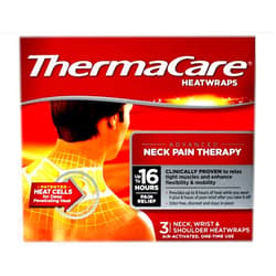 ThermaCare HeatWraps Neck, Wrist & Shoulder - 3 ct, Pack of 3