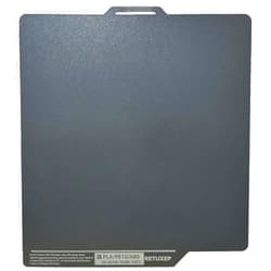 RETUXEP Double Sided PLU Build Plate PLA Cold Printing Bambulab Textured Spring Steel Sheet for Bambu Lab X1C/X1/X1E/P1P/P1S/A1, 257x257mm Flexible Removable Firm Adhesion Bambu Build Plate