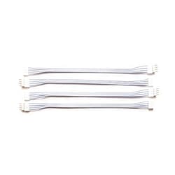 Litcessory Extension Cable for LIFX Z Lightstrips (6in, 4 Pack, White)