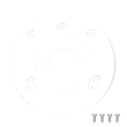 Alocs PR110 Palm Router Subbase, Router Base Plate with Screws for BOSCH RA Threaded Templet Guides, Router Guard Base Plate for Bosch GKF125CE, PR001, PR101, PR10E, PR20EVS, RA1051