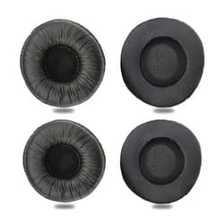 Weatwo Ear Cushions for Plantronics Headset, 50mm Replacement Headphone Earpads Covers for Plantronics HW251N 510 520 Blackwire 3210 3220 3310 3320 Jabra PRO 920 930 9450 Biz 1500 1900 2400II-4 Pack