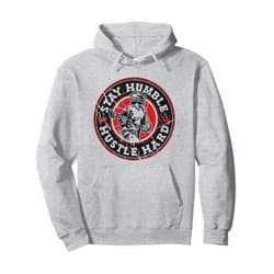Sticks Lacrosse Ball Boots Gear Gifts For Men Stay Humble Hustle Hard Lax Legend Fan Mom Goalie Lacrosse Pullover Hoodie