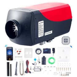 Roomark Diesel Heater, 5KW 12V Separate-10L/2.6Gal Fuel Tank, Bluetooth, App, Remote Control and LCD Screen, Automatic Altitude Adjustment (Max 18045 FT), for truck,Trailer, Camper, Van, Boat